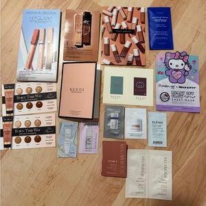Sample bundle, Gucci, Chanel, Fenty, YSL, Natasha Denona, InnBeauty, LA MER